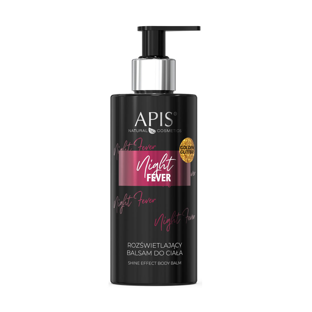 Освітлювальний бальзам для тіла Apis Natural Cosmetics Night Fever Body Balm, 300 мл