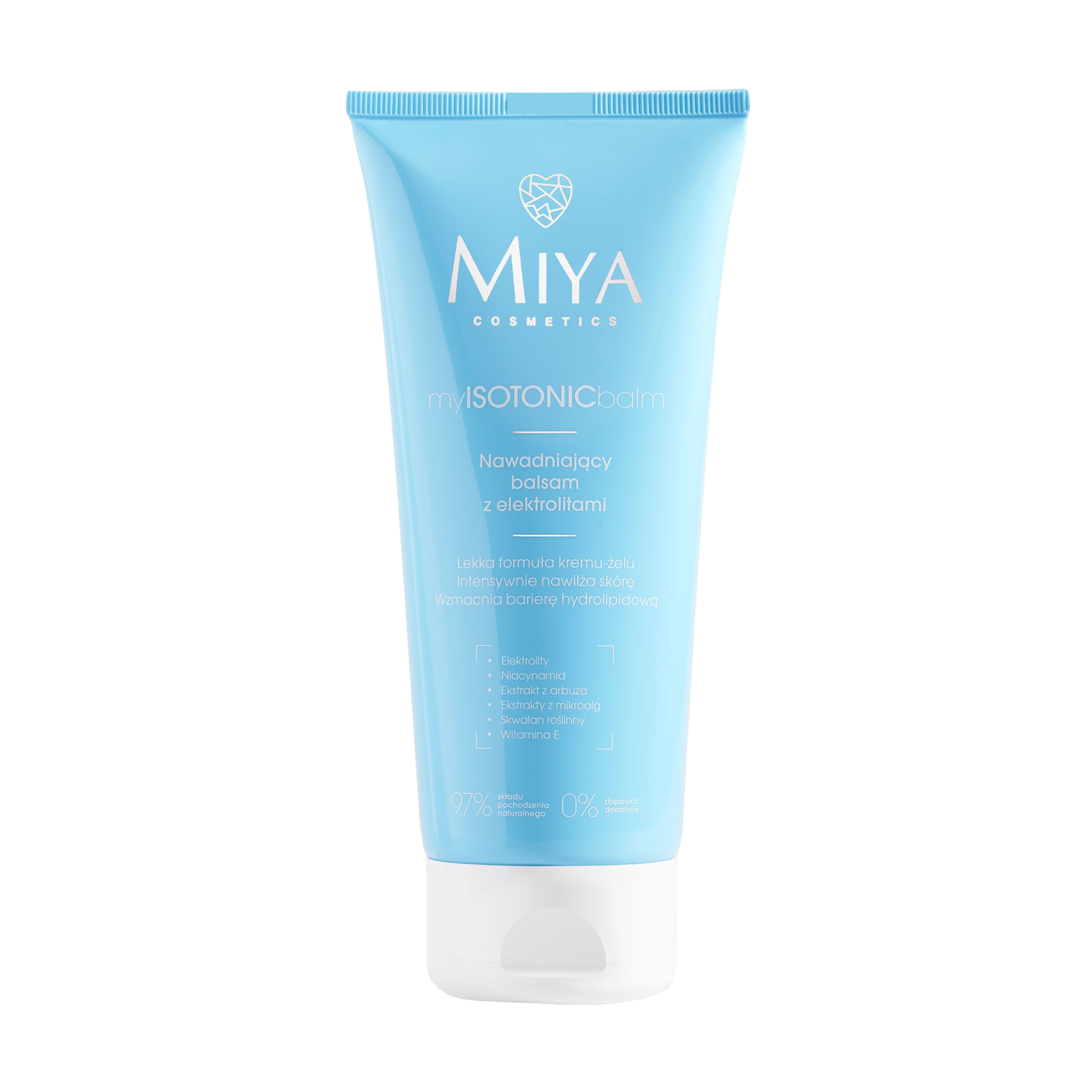 Зволожувальний бальзам для тіла Miya Cosmetics My Isotonic Balm з електролітами, 200 мл