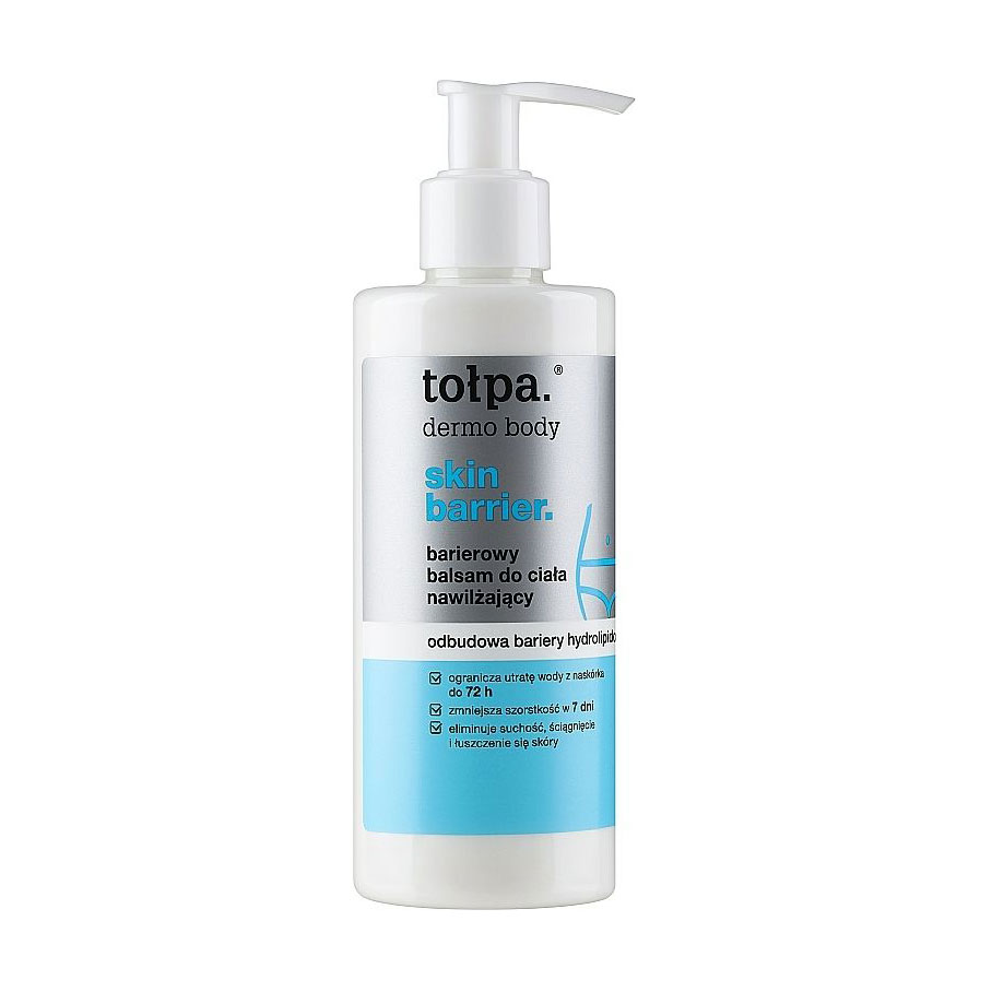 Зволожувальний бар'єрний бальзам для тіла Tolpa Dermo Body Skin Barrier., 250 мл